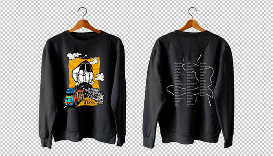 KITEM MONTREW AYITI BLACK SWEATSHIRT